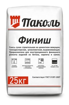 Pakol Finish — pardozlovchi taʼmirlash va tekislash uchun shpatlyovka qorishmasi