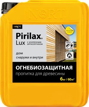 «Pirilax®»-Lux — kuchaytirilgan antiseptik xossali yogʻoch olov va biologik himoyasi