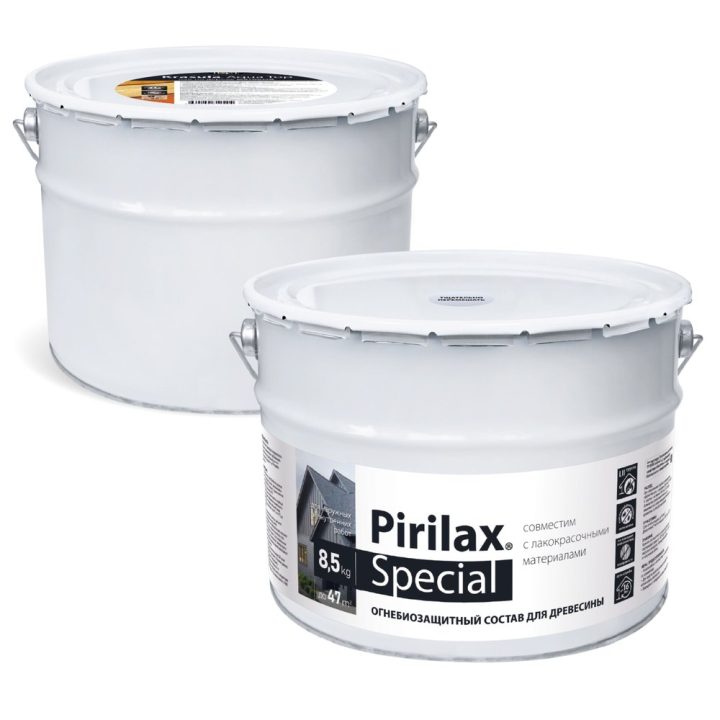 Pirilax-Special + Krasula Aqua Top: timber fire, bio and moisture protection kit