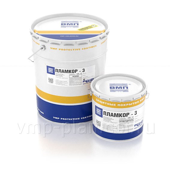 PLAMCOR-3 epoxy fire-retardant paint (VMP)