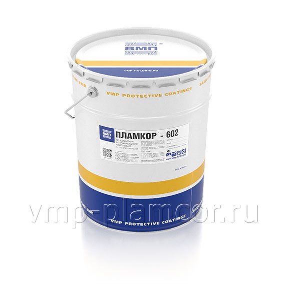 PLAMCOR-602 thermal insulation layer for indoor fire protection (VMP)