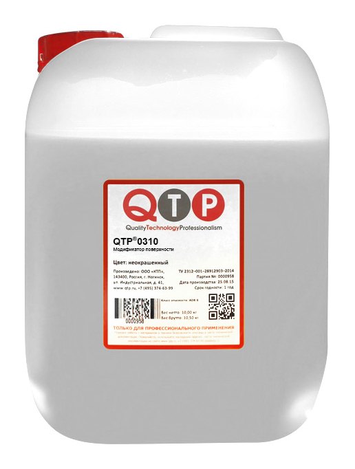 QTP® 0310 — surface modifier for polymer floors over tiles