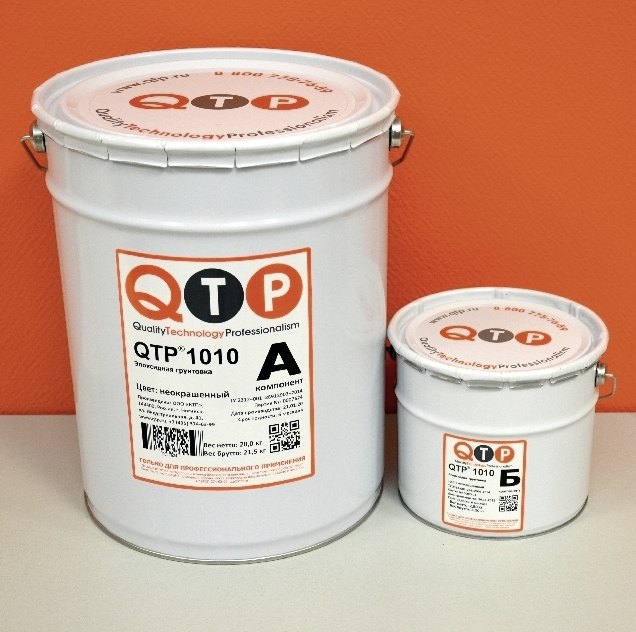 QTP® 1010 — бюджетная низковязкая эпоксидная грунтовка