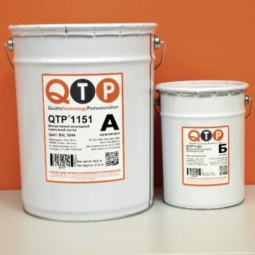QTP® 1151 — высокоглянцевая эпоксидная краска для бетона