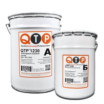 QTP® 1230 — epoxy self-levelling compound for workshops, warehouses and healthcare