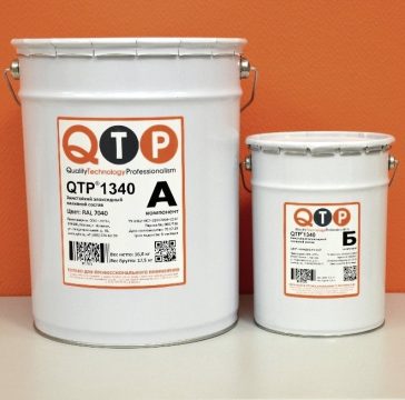 QTP® 1340 — химстойкий эпоксидный наливной финиш