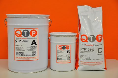 QTP® 2640 (2640 F, 2640 G) — polyurethane-cement for heavy loads