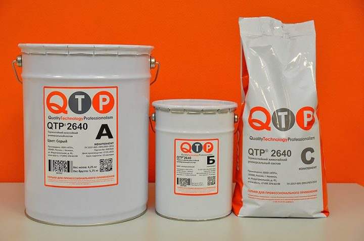 QTP® 2640 (2640 F, 2640 G) — polyurethane-cement for heavy loads