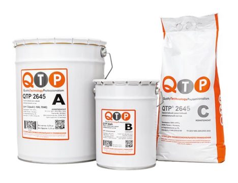 QTP® 2645 — heat- and chemical-resistant polyurethane-cement