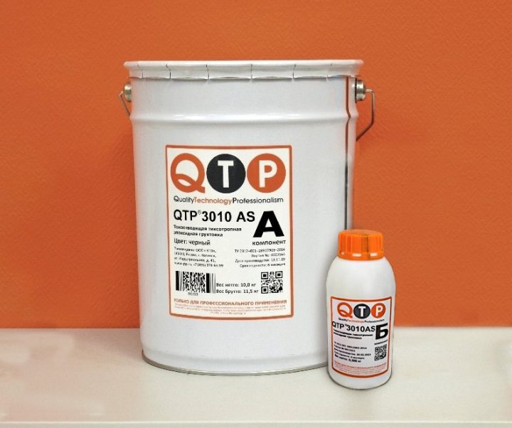 QTP® 3010 AS — токопроводящая эпоксидная грунтовка на водной основе