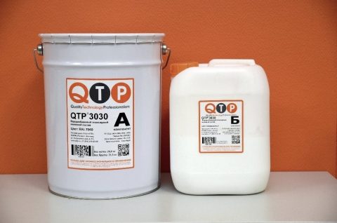 QTP® 3030 — водоразбавимый эпоксидный наливной пол для цехов и складов