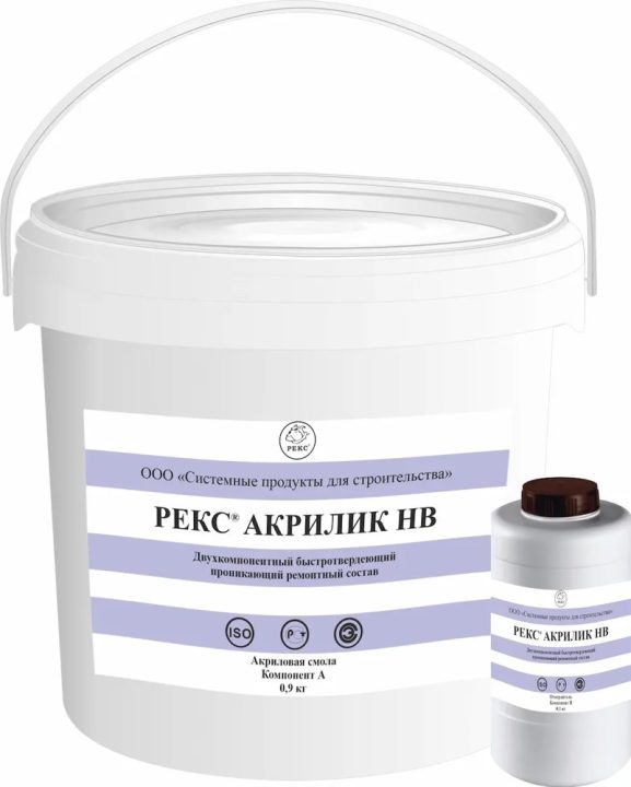 REKS® AKRILIK NV — compound for deep impregnation and strengthening of cracked concrete