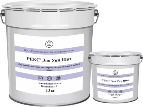 REKS® Epo Uni — Shot va Long versiyalaridagi tiksotrop epoksid yelim va germetik