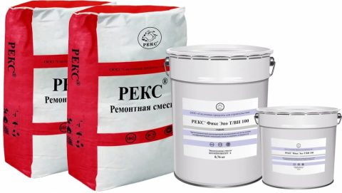 REKS® Fiks Epo T/VN 100 — F1 500 sovuqqa chidamli yuqori mustahkam epoksid podlivka