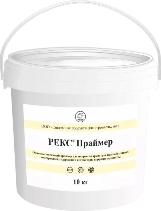 REKS® PRAYMER — beton taʼmiridan oldin tozalangan armatura uchun bir komponentli praymer