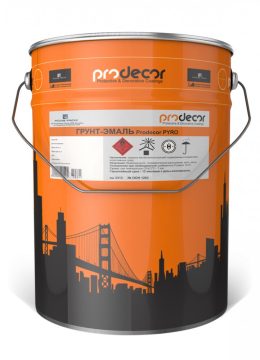 Prodecor PYRO heat-resistant primer-enamel — polysiloxane coating up to +400 °C