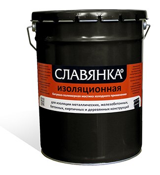 SLAVYANKA izolyatsion — namlik va korroziyadan himoya qiluvchi bitum-polimer mastika