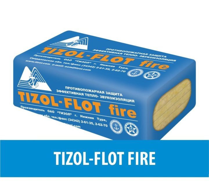 TIZOL-FLOT FIRE — судовая противопожарная изоляция ТИЗОЛ