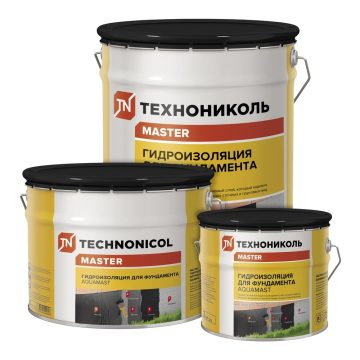 AquaMast cold bituminous waterproofing mastic — for foundations and piles