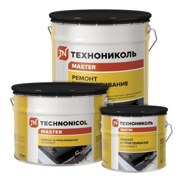 AquaMast cold bituminous mastic for roof repair and waterproofing