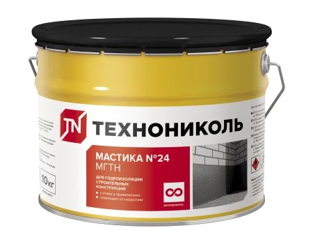 TECHNONICOL No. 24 (MGTN) waterproofing mastic — bituminous, for foundations