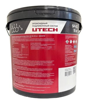 UTECH SP-EG epoksid podlivka tarkibi — uskunalar ostiga kirishmaydigan podlivka