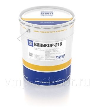VINIKOR-218 — kema xonalari uchun antipirenli alkid grunt-emal