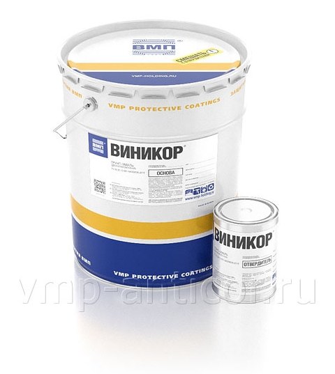 VINIKOR primer-enamel — vinyl-epoxy, for steel, galvanised steel and aluminium