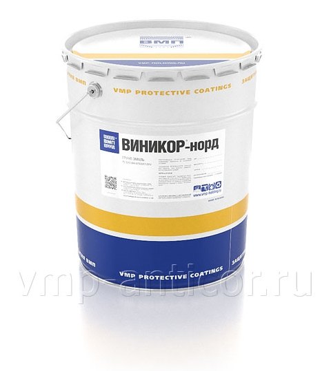 VINIKOR-nord — vinyl-polyester primer-enamel for painting down to −25 °C