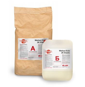 WETISOL Ecto 2K Elastic — elastik polimer-sement gidroizolyatsiya