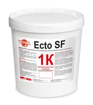 WETISOL Ecto SF — hydraulic plug for stopping leaks
