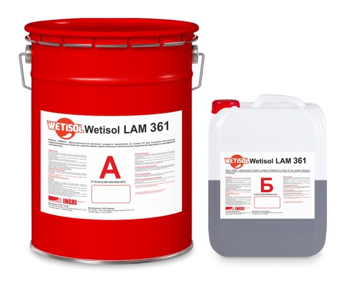 WETISOL LAM 361 — polyurethane mastic for seamless waterproofing
